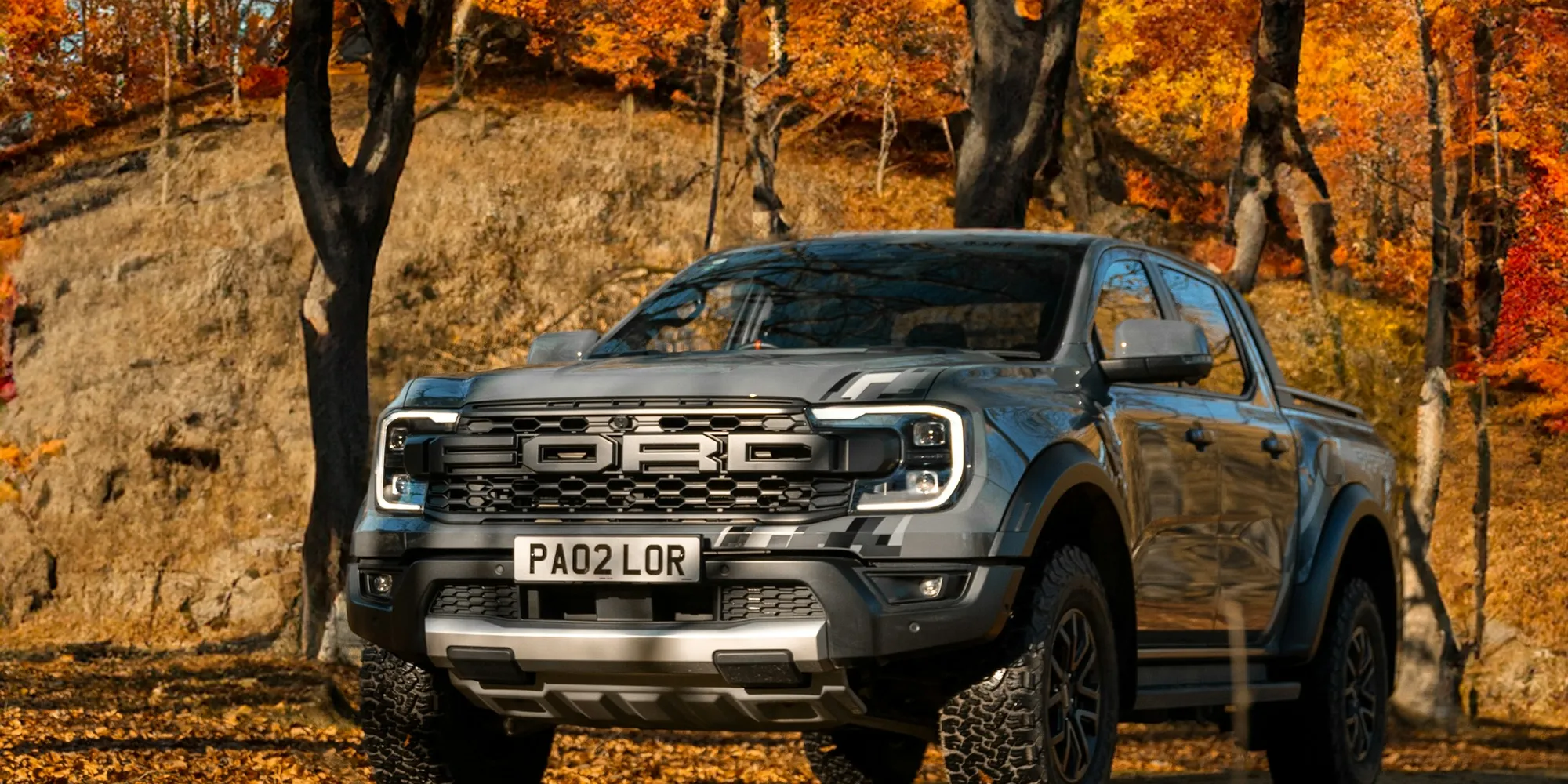 Ford Ranger Raptor ute in the bush